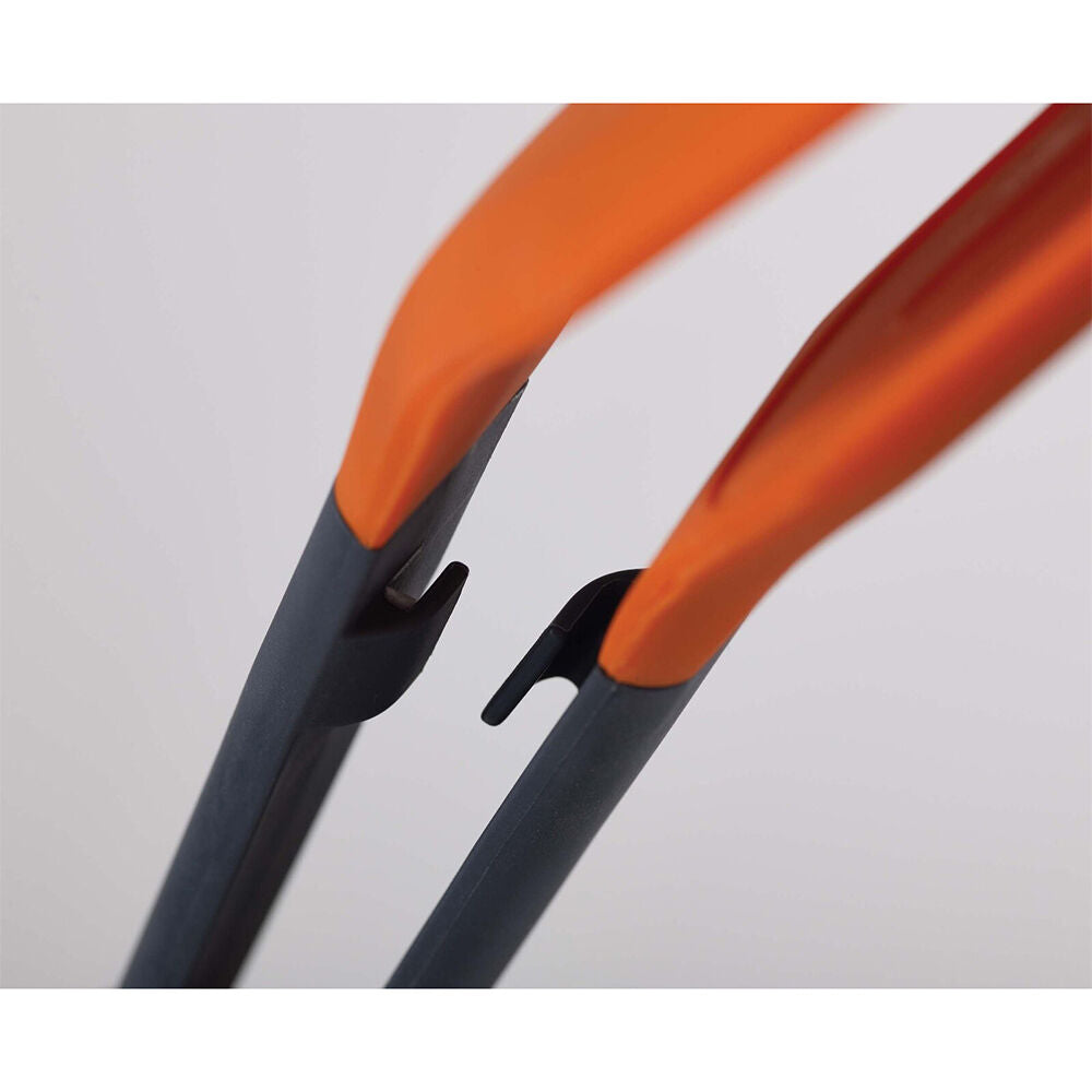 2PK Joseph & Joseph Silicone Turner Tongs - Grey/Orange
