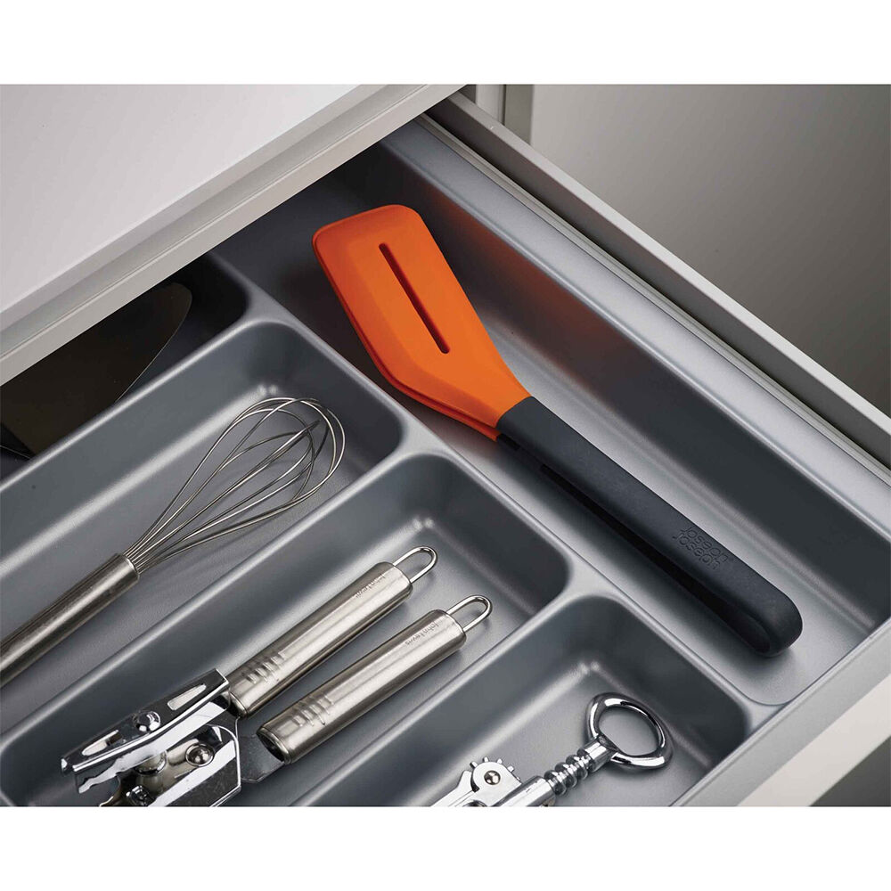 2PK Joseph & Joseph Silicone Turner Tongs - Grey/Orange