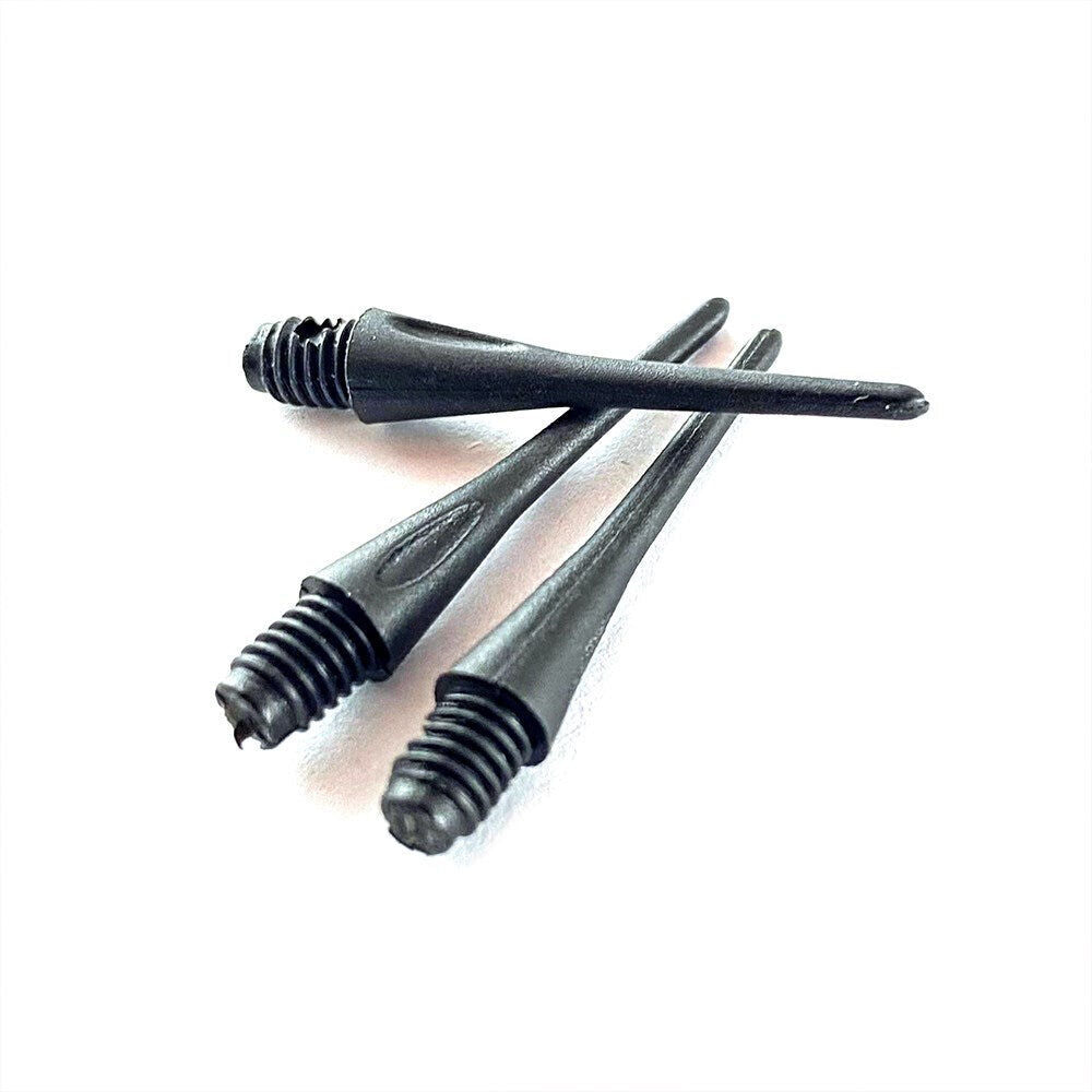 36pc Formula Sports Soft Tip Darts Screw in Point - Black