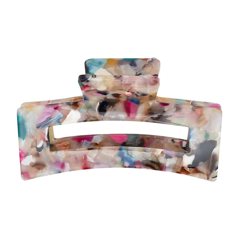 4PK Annabel Trends Tamed Hair Claw Women's Accessory 8.5cm - Gemstone