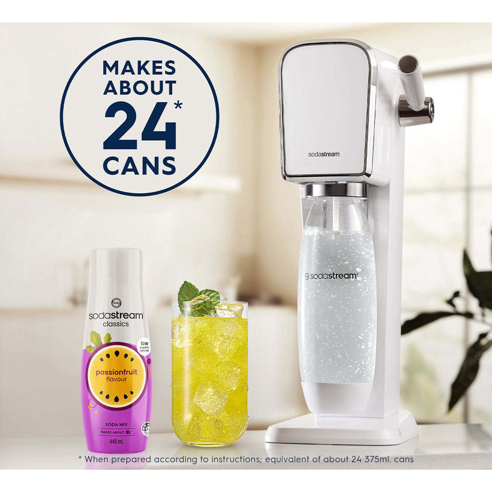 3PK SodaStream Classics Fruits Soda Mix Passionfruit 440ml