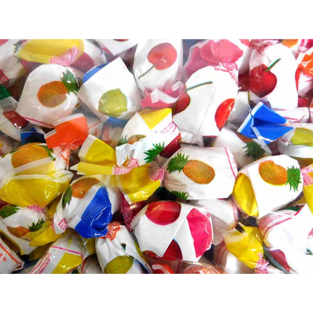 4PK Hard Boiled Assorted Mixed Fruit Flavour Lollies 750g Bag
