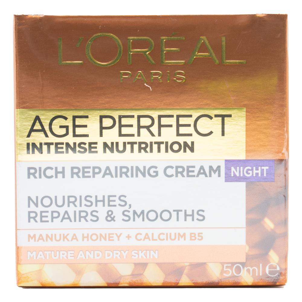 2PK Loreal 50ml Rich Repairing Night Cream Manuka Honey & Calcium B5