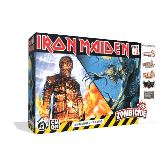 Cmon Zombicide 2nd Edition Iron Maiden Pack 3 Tabletop Party Board Game