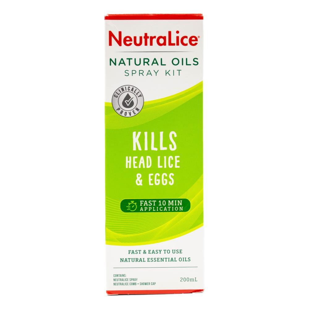 6PK Neutralice Natural Oils Spray Kit Kills Head Lice & Eggs 200ml