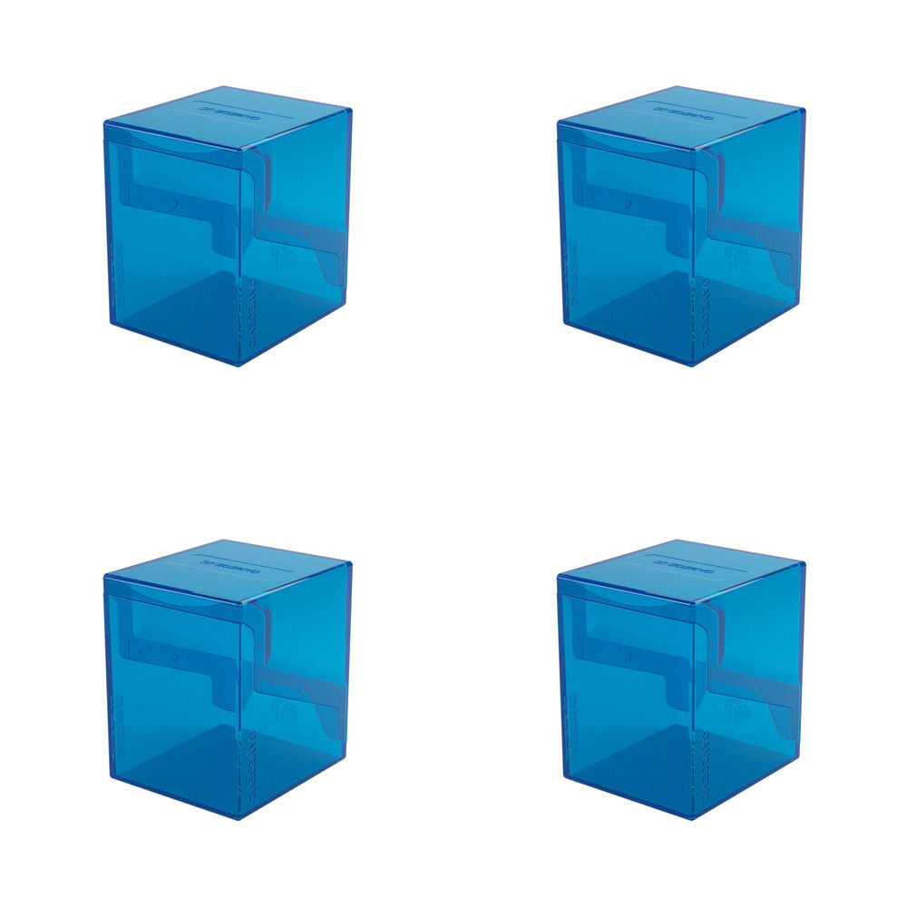 4PK Gamegenic Bastion 100+ Card Deck Box Organiser XL - Blue