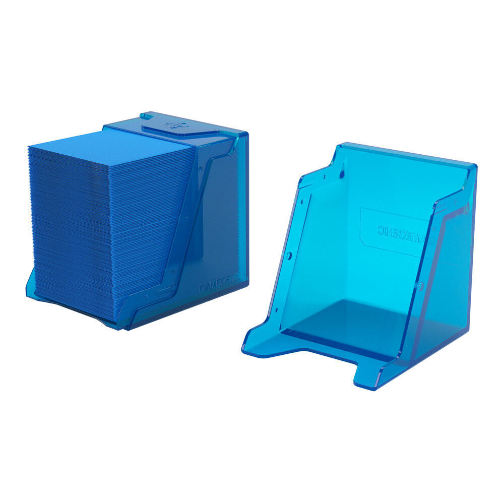 4PK Gamegenic Bastion 100+ Card Deck Box Organiser XL - Blue
