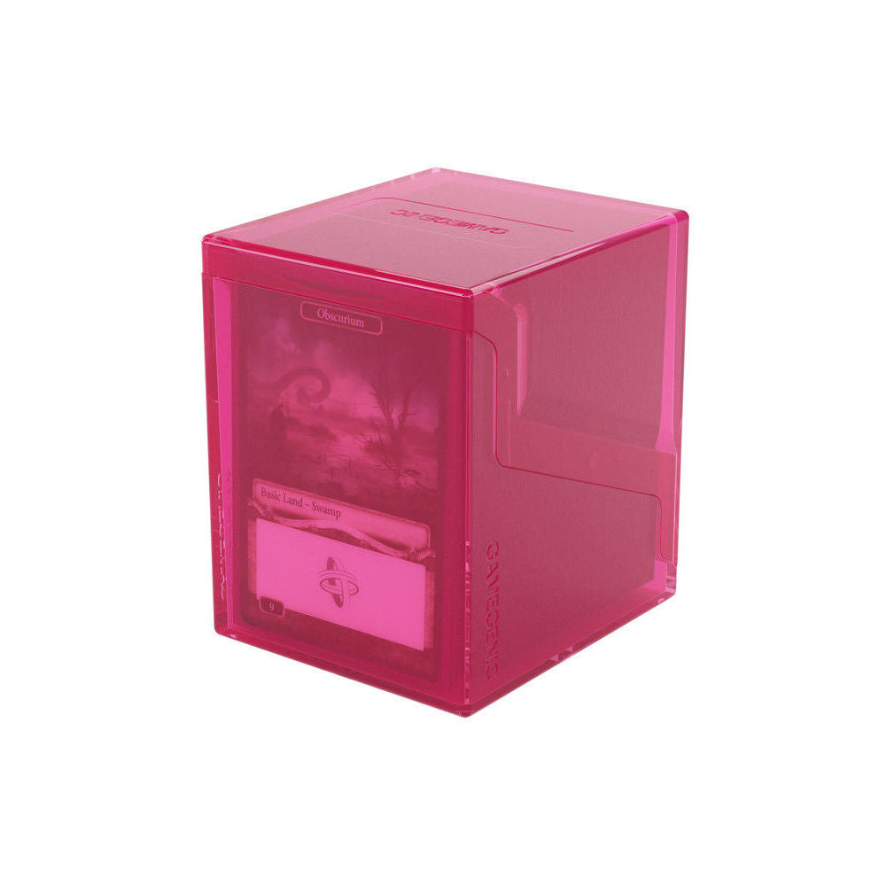 2PK Gamegenic Bastion 100+ Card Deck Box Organiser XL - Pink