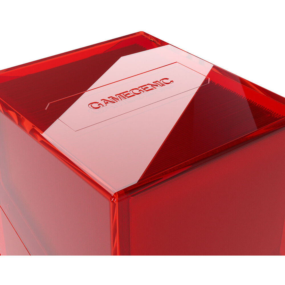 2PK Gamegenic Bastion 100+ Card Deck Box Organiser XL - Red