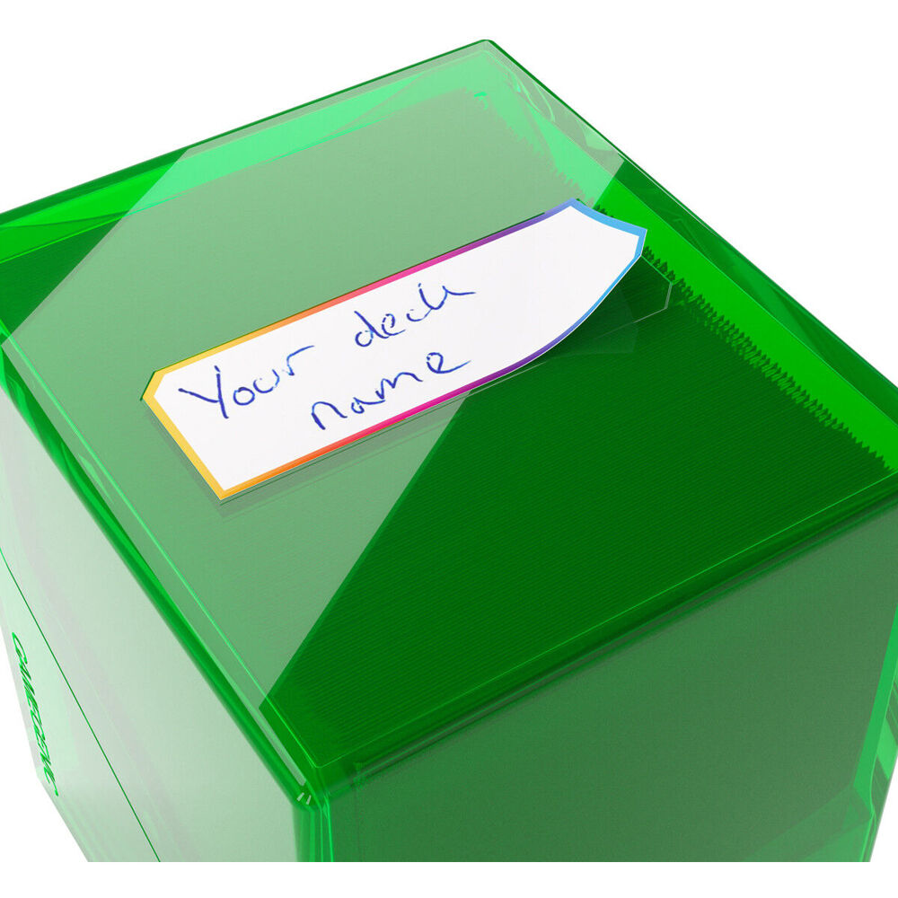 2PK Gamegenic Bastion 100+ Card Deck Box Organiser XL - Green