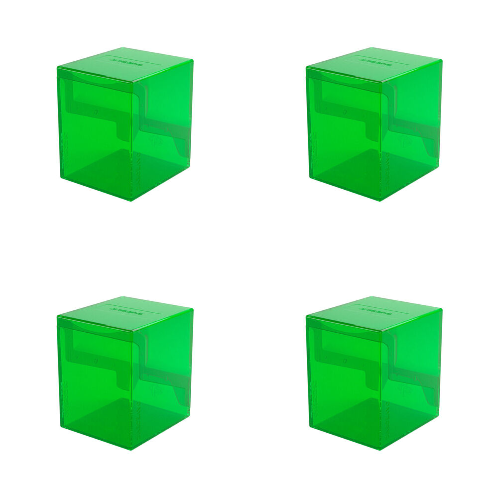 4PK Gamegenic Bastion 100+ Card Deck Box Organiser XL - Green
