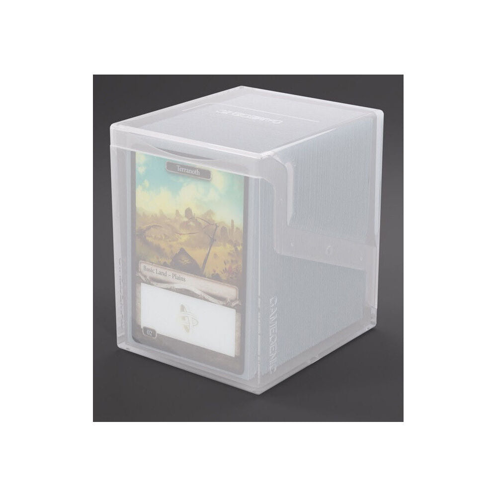 4PK Gamegenic Bastion 100+ Card Deck Box Organiser XL - White