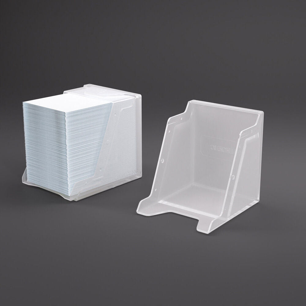 4PK Gamegenic Bastion 100+ Card Deck Box Organiser XL - White