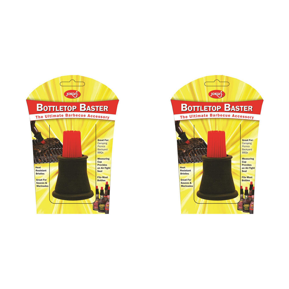 2PK Jokari Bottletop Baster Brush Cooking Accessory 9.5cm