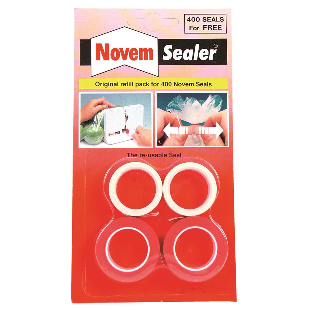 3x 400pc Jokari Novem Seals Tape Fresh Food Storage Sealer