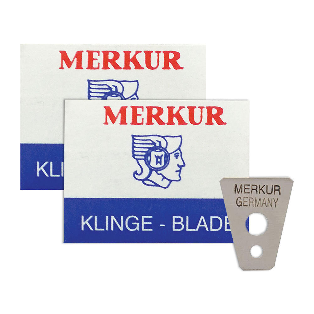 20PK Merkur Moustache Corn Cutter Blade