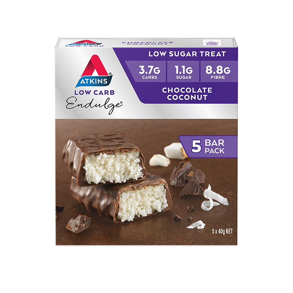 3x 5pc Atkins Low Carb 40g Endulge Bar - Chocolate Coconut