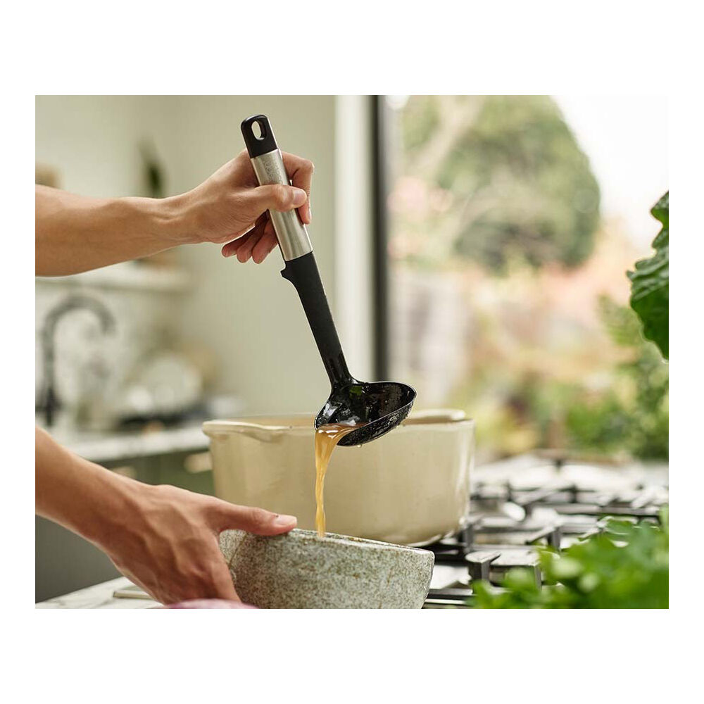 2PK Joseph Joseph Elevate Silicone Steel Ladle 30.5cm - Black