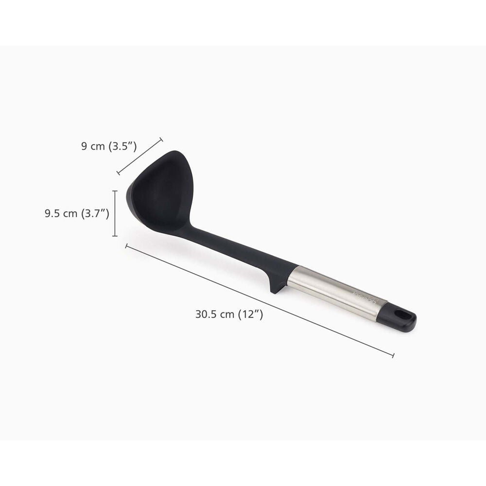 2PK Joseph Joseph Elevate Silicone Steel Ladle 30.5cm - Black