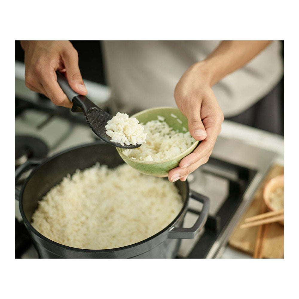 2PK Joseph Joseph Elevate Fusion Rice Spoon 20cm Black