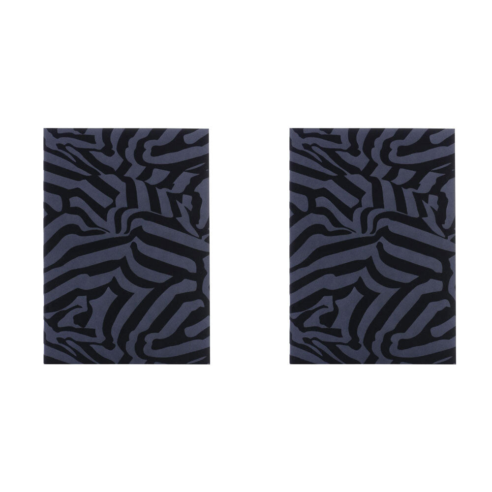 2PK Christian Lacroix A5 Riviera Workbook Black Flock