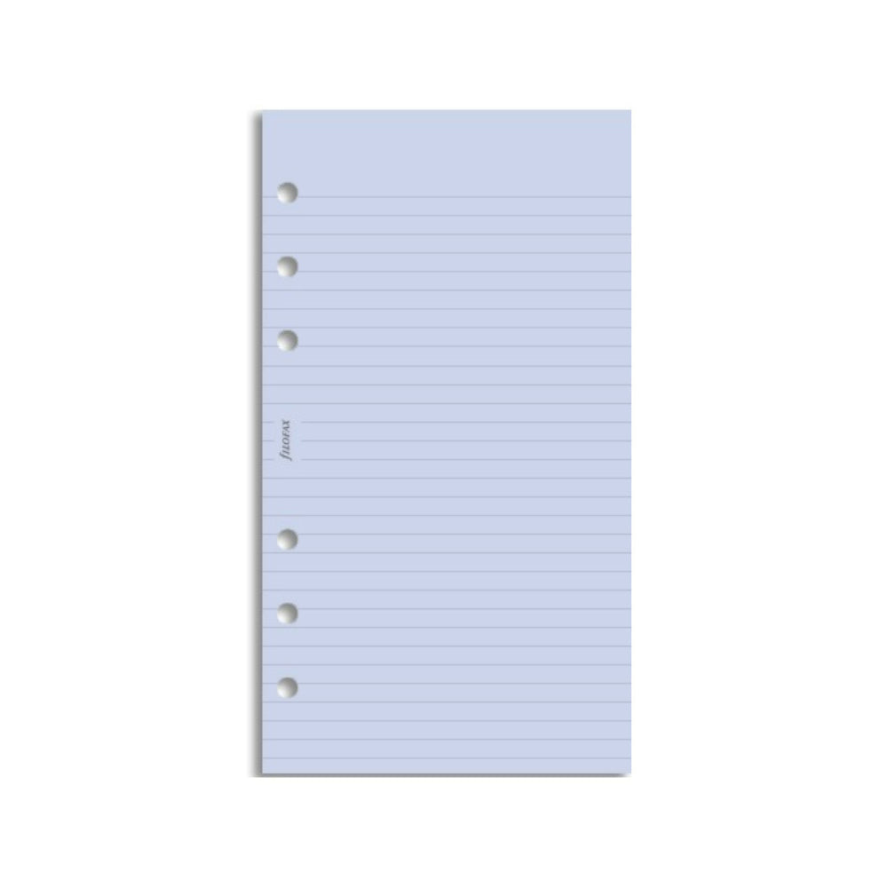 3x 20pc Filofax 12cm Pocket Refill Ruled Notepaper Lavender