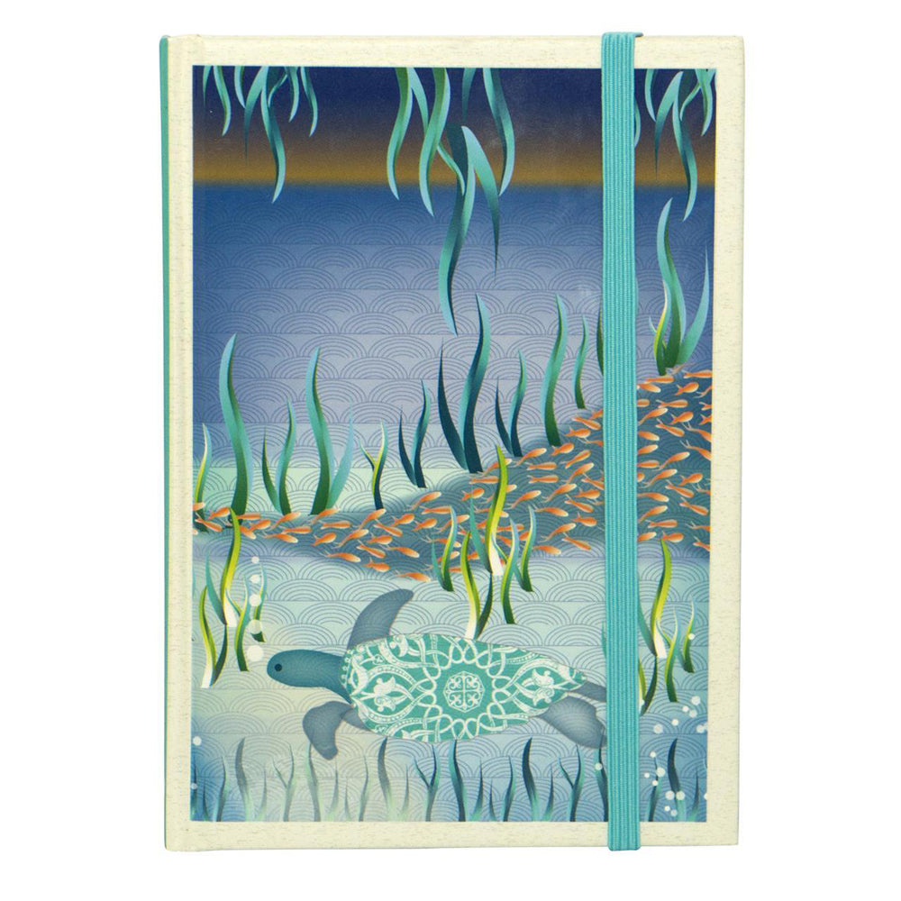 2PK Lantern Studios Botanica A6 Journal Stationery Hardcover - Turtles