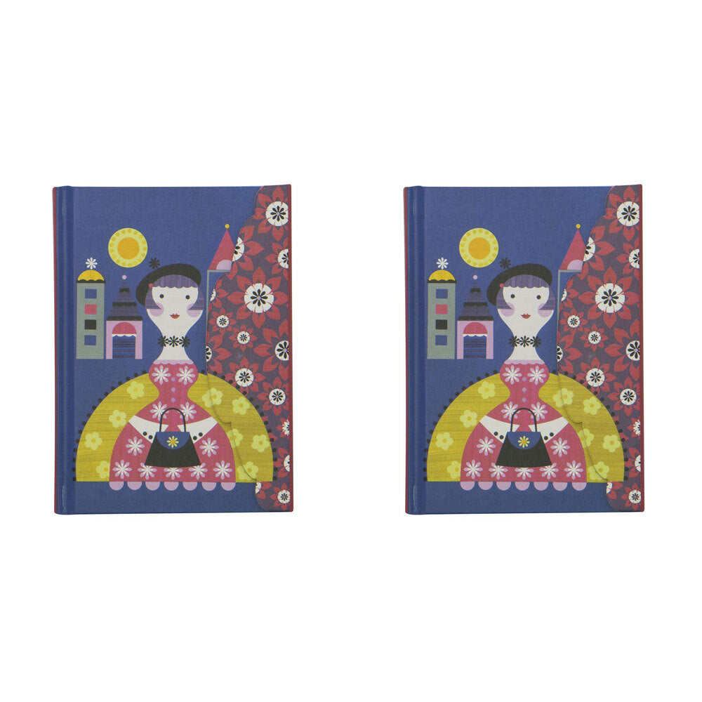 2PK Lantern Studios Ellen G A6 Journal/Notebook Hardcover - French Lady