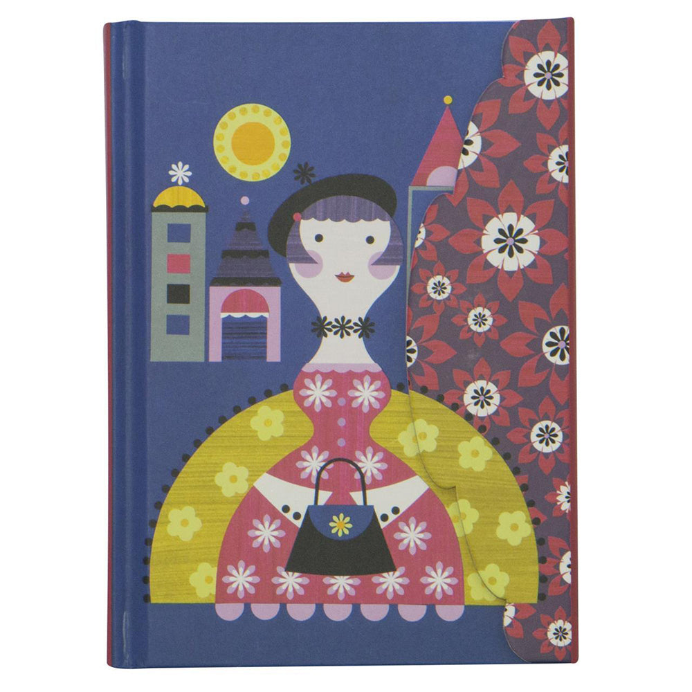 2PK Lantern Studios Ellen G A6 Journal/Notebook Hardcover - French Lady
