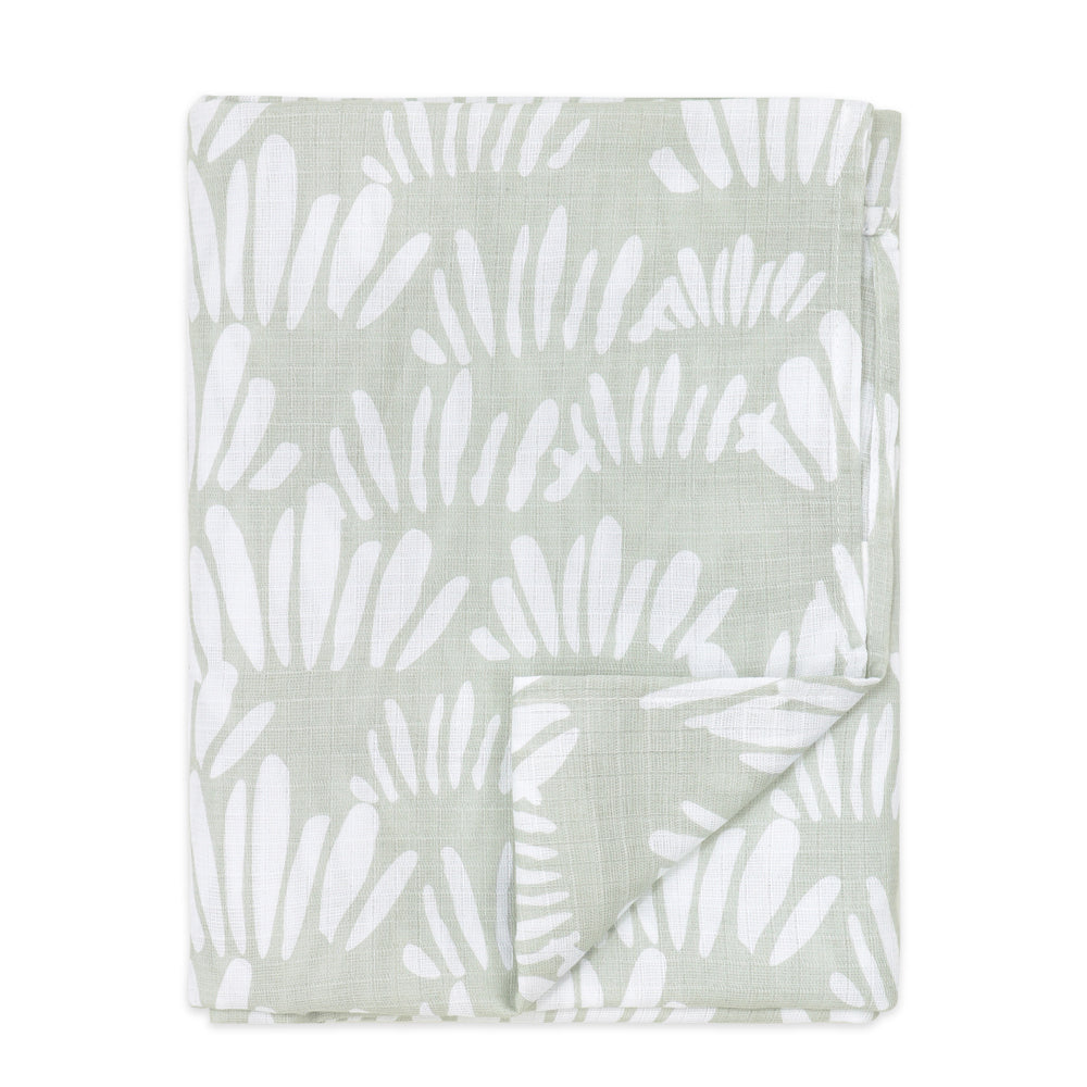 2PK Peanutshell Madagascar Muslin Wrap Baby Nursery Decor