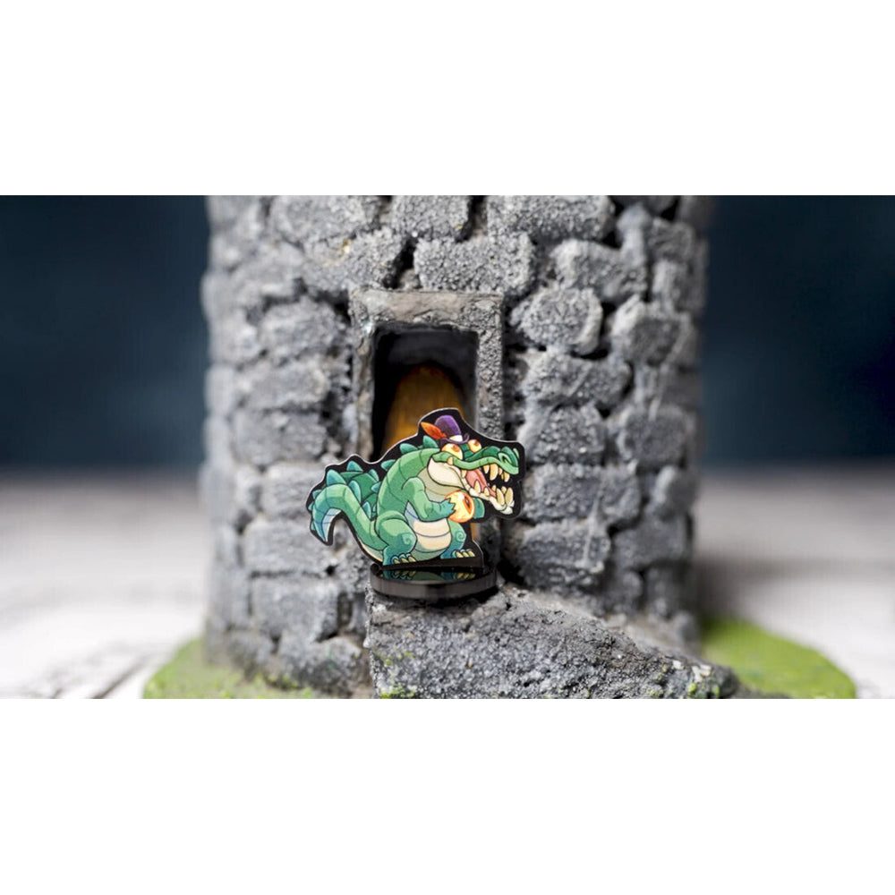 2PK GTG Minis Coldblooded Set Plastic Minis For Tabletop RPG