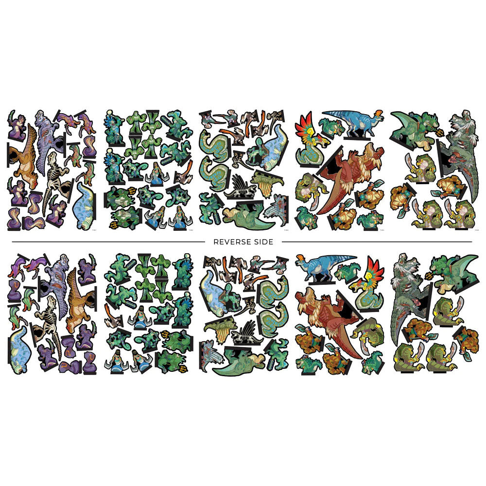 2PK GTG Minis Coldblooded Set Plastic Minis For Tabletop RPG