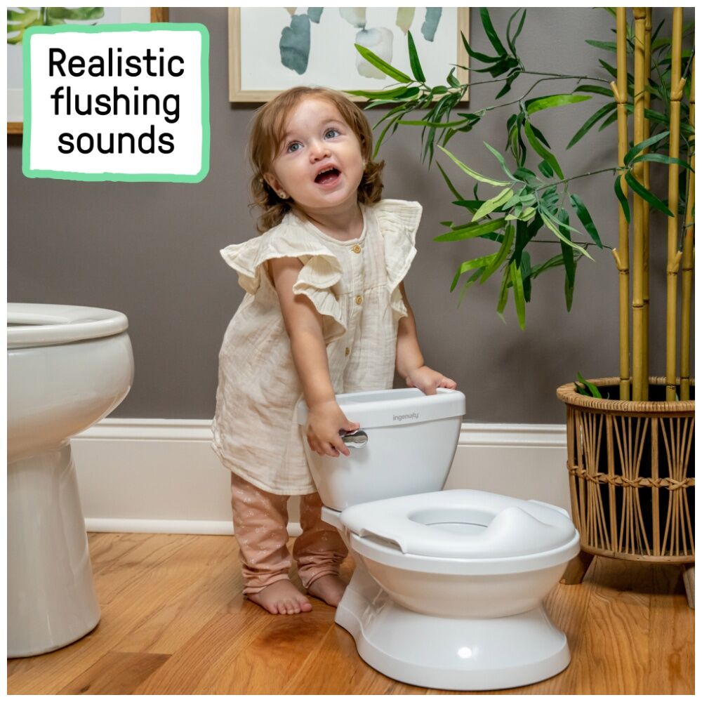 Ingenuity My Size Potty Pro Toddler Toilet Training 18m+ White