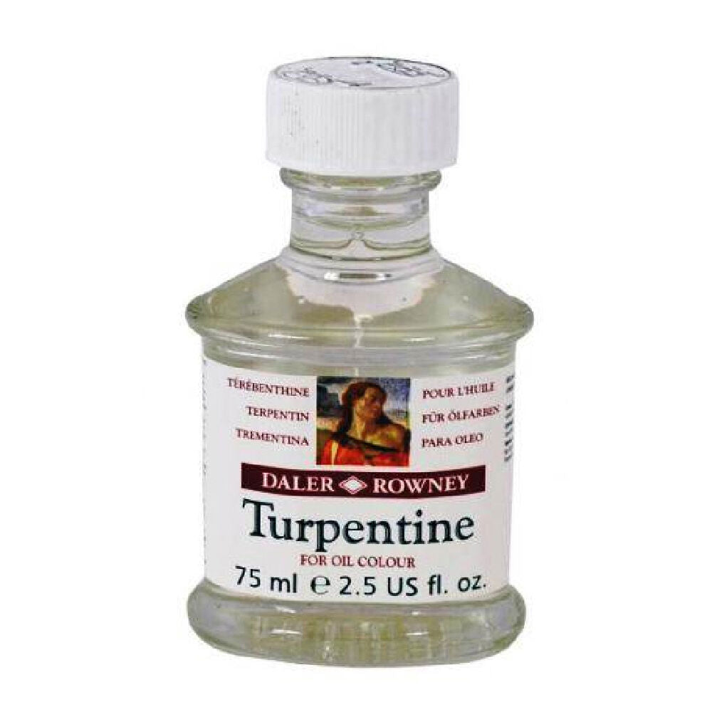 Daler Rowney Liquid Quick-Drying English Turpentine Oil Medium 75ml