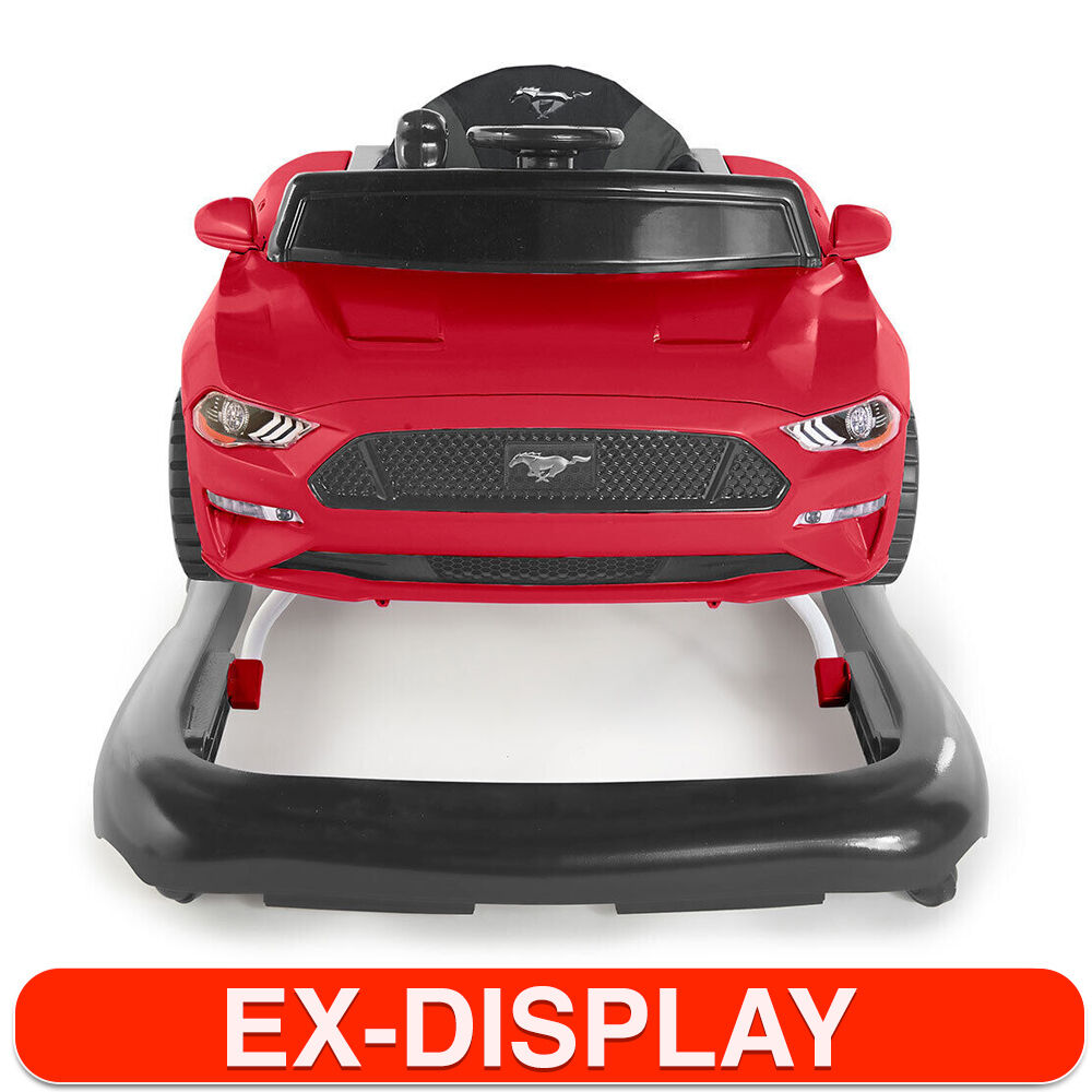 Bright Starts Ford Mustang Walker Red