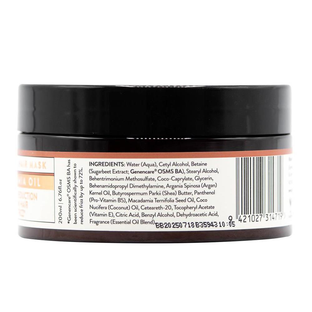 12PK Glow Lab 200ml Keratin-Infused Smoothing Hair Mask