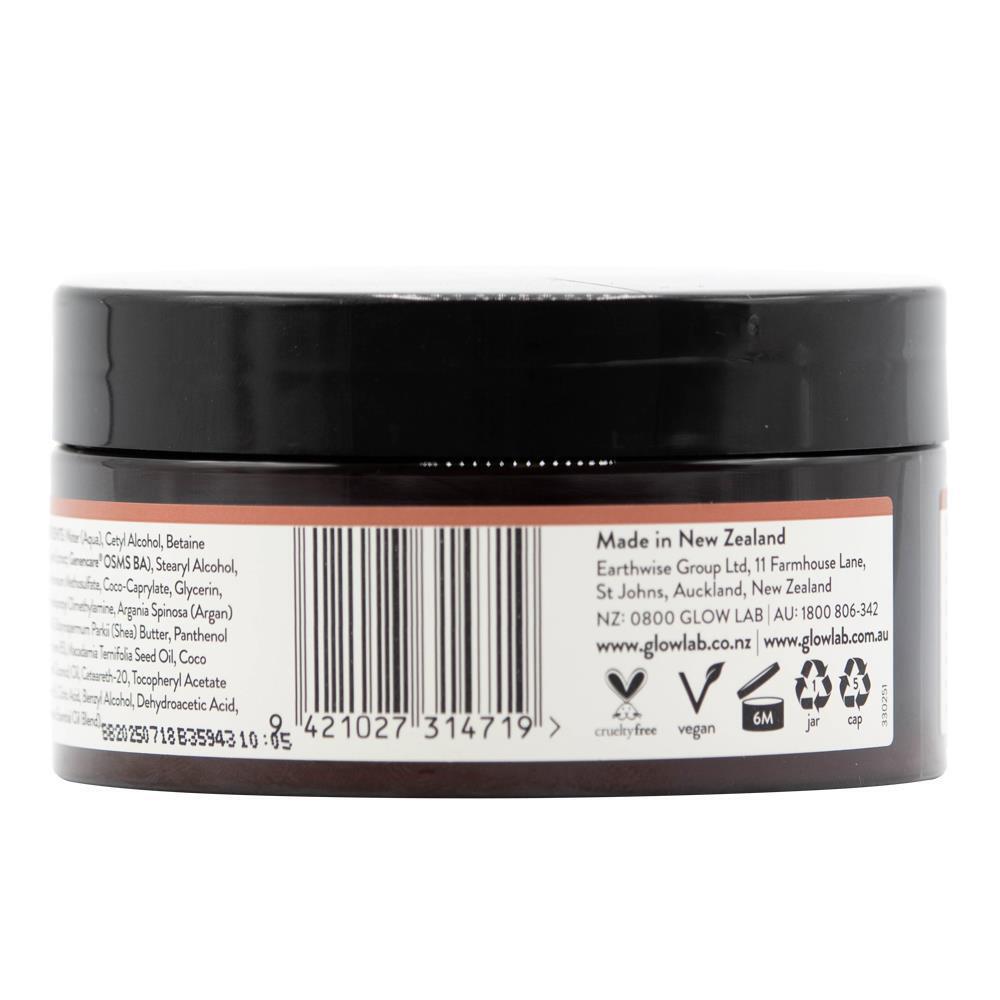 12PK Glow Lab 200ml Keratin-Infused Smoothing Hair Mask