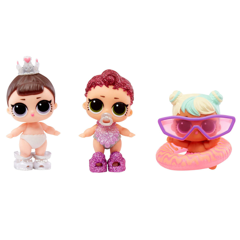 2PK L.O.L. Surprise! Bubble Surprise Lil Sisters Ball Assorted 4+