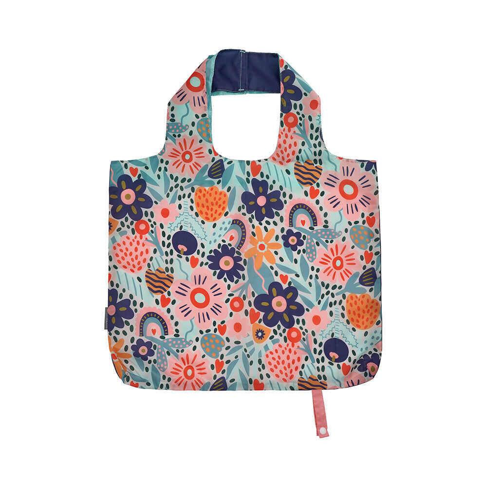 4PK Annabel Trends Reusable Shopping Tote Grocery Bag 50x42cm Garden Love