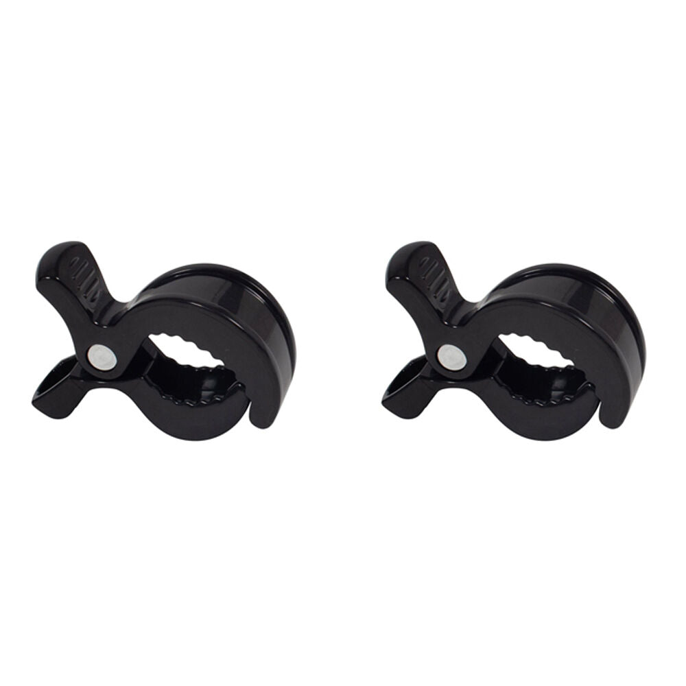 2x 4pc Childcare Lightweight Multi-Sized Stroller/Pram Hooks Black