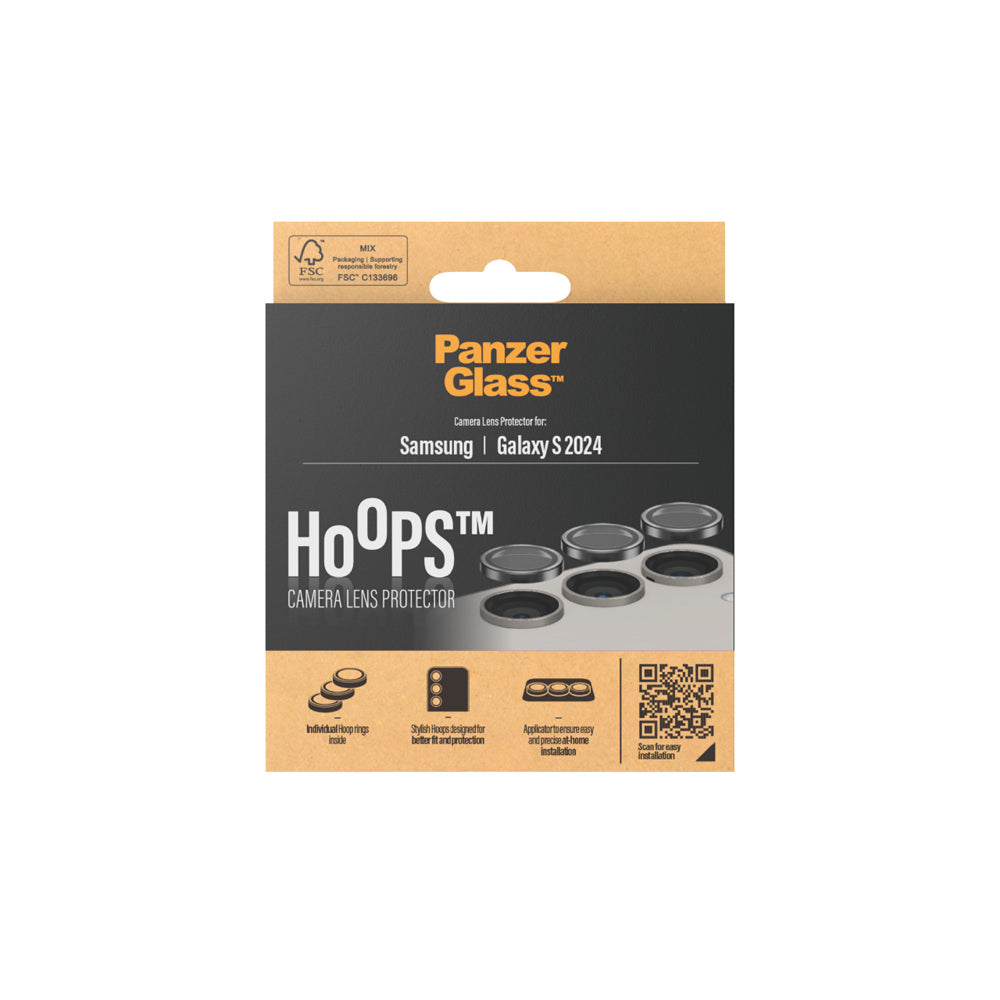 2PK PanzerGlass Hoops Camera Lens Protector For Samsung Galaxy S24