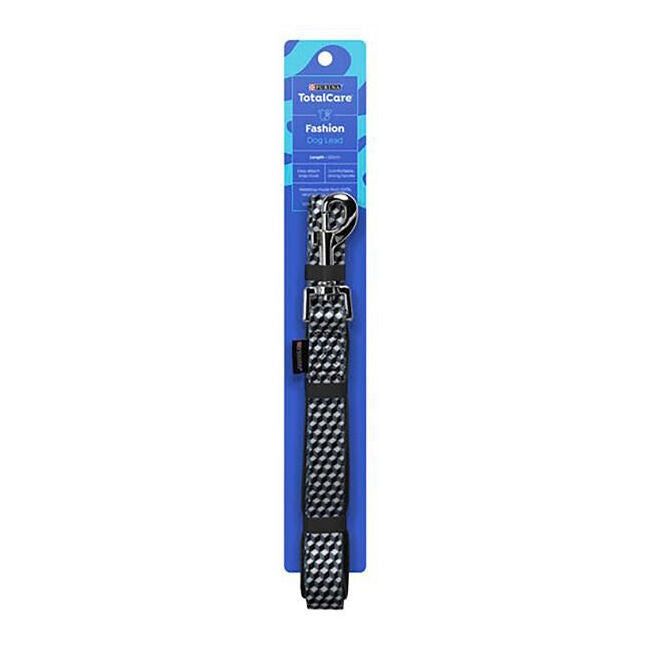 3PK Purina Total Care Dog Lead Fashion 120cm Asst Walking Leash