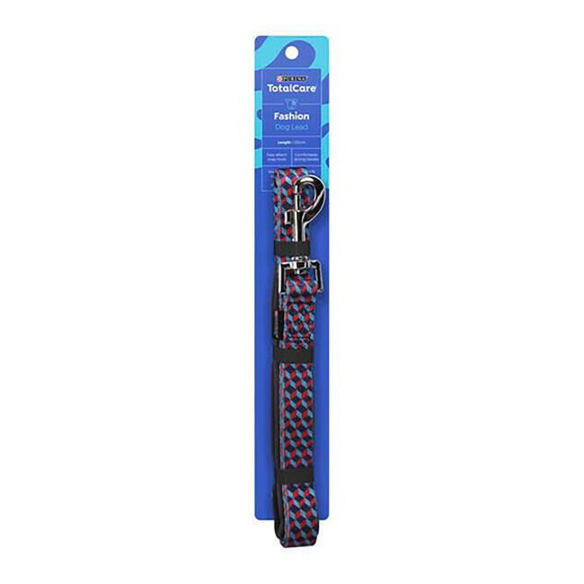 3PK Purina Total Care Dog Lead Fashion 120cm Asst Walking Leash