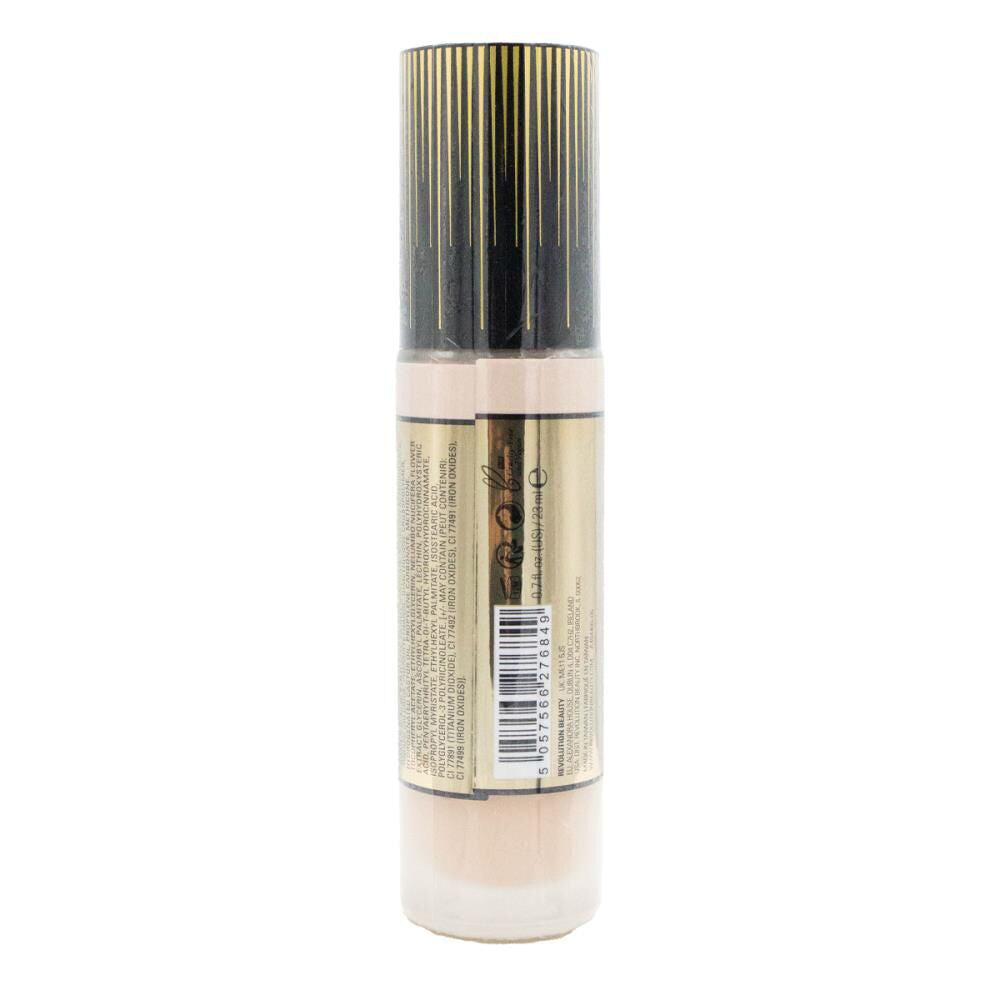 3PK Revolution Conceal & Glow Illuminating Liquid Foundation 23ml Makeup F2