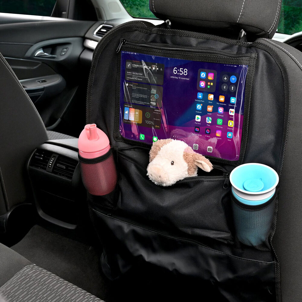 Childcare 2-In-1 Car Mirror and Universal Tablet Holder Grey