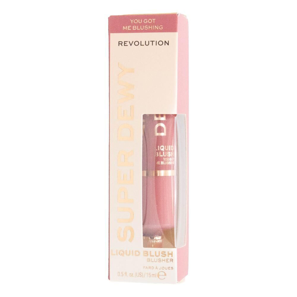3PK Revolution Super Dewy 15ml Liquid Blush You Got Me Blushing Makeup