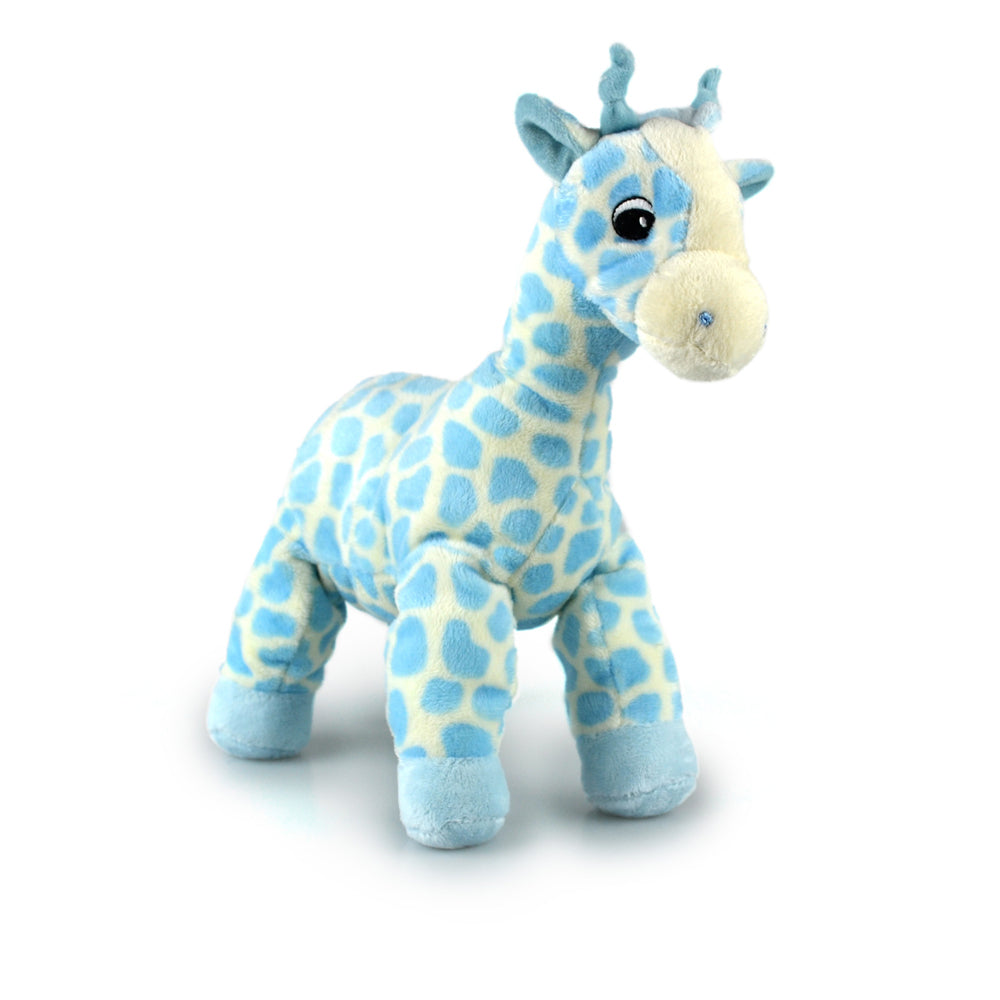 2PK Korimco Twinkles Giraffe Blue Nursery Plush 16cm Toy 3+