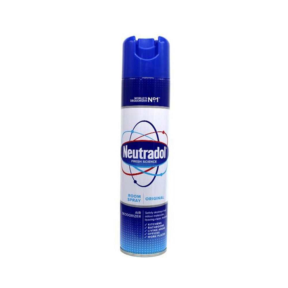 12PK Neutradol Aerosol Room Spray Air Deodoriser 300ml - Original