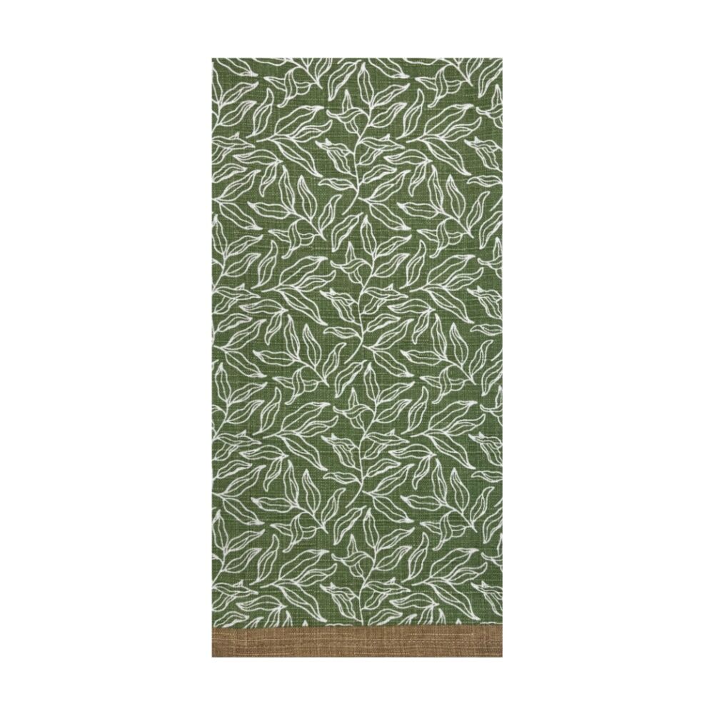 2x 2pc J.Elliot Home Serenity Kitchen Tea Towels 50x70x2cm Green