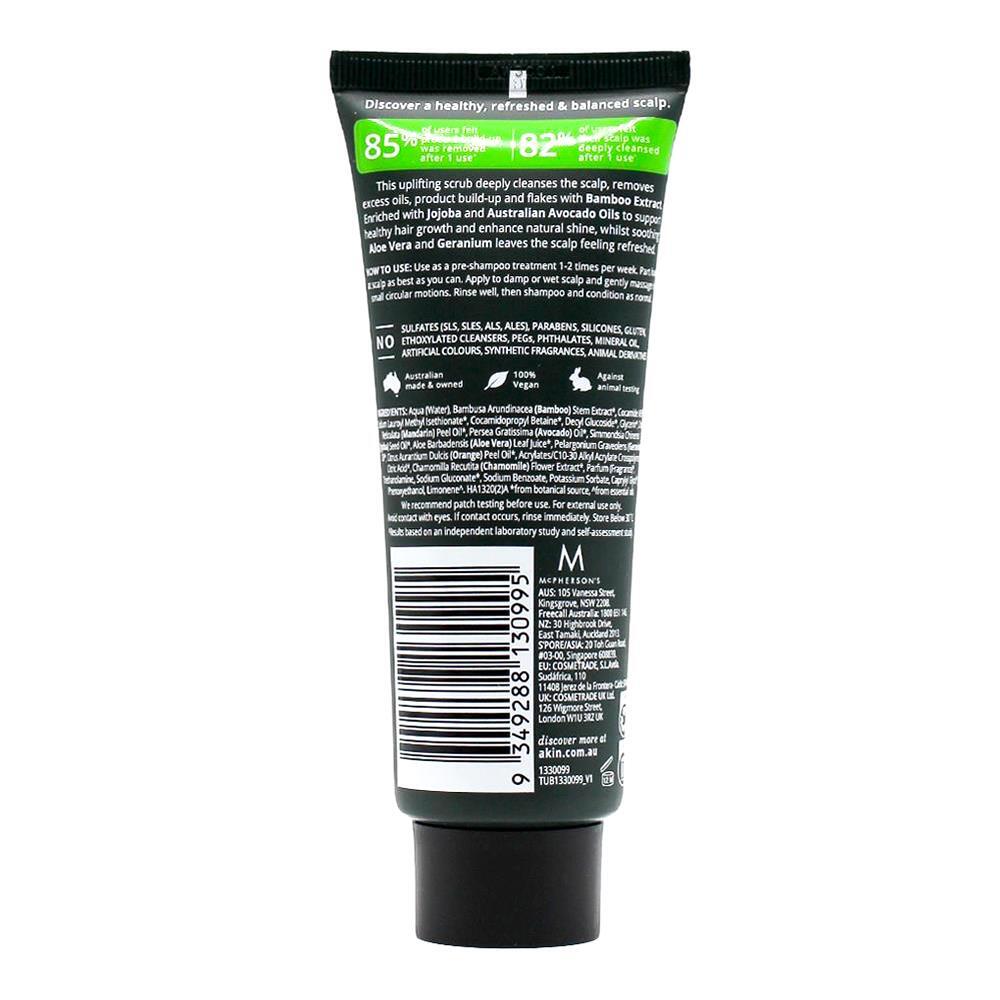 8PK Akin 100ml Purifying Hair & Scalp Revival Scrub w/ Natural Ingredients